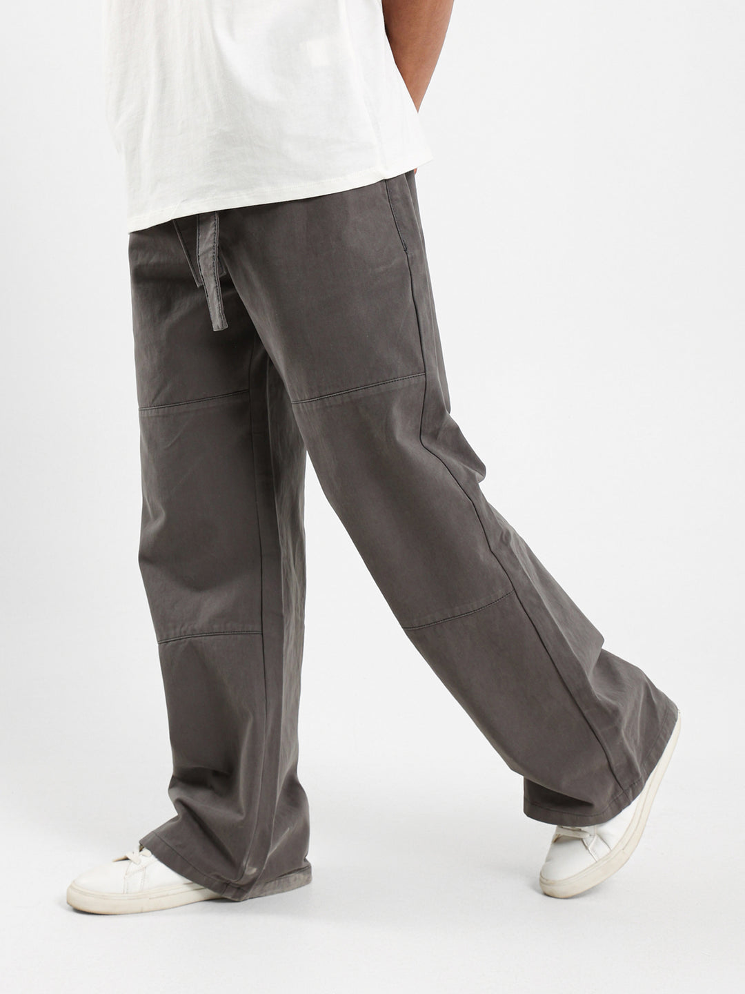 Relaxed Belted Pants