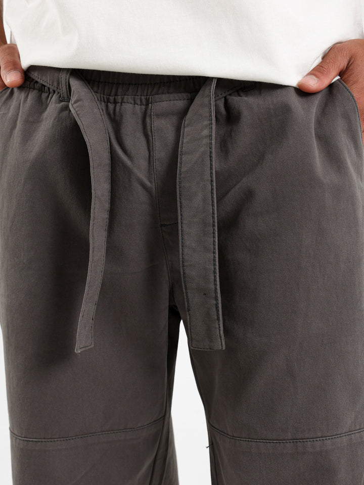 Relaxed Belted Pants