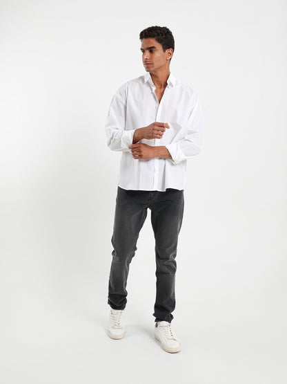 Poplin Boxy Shirt