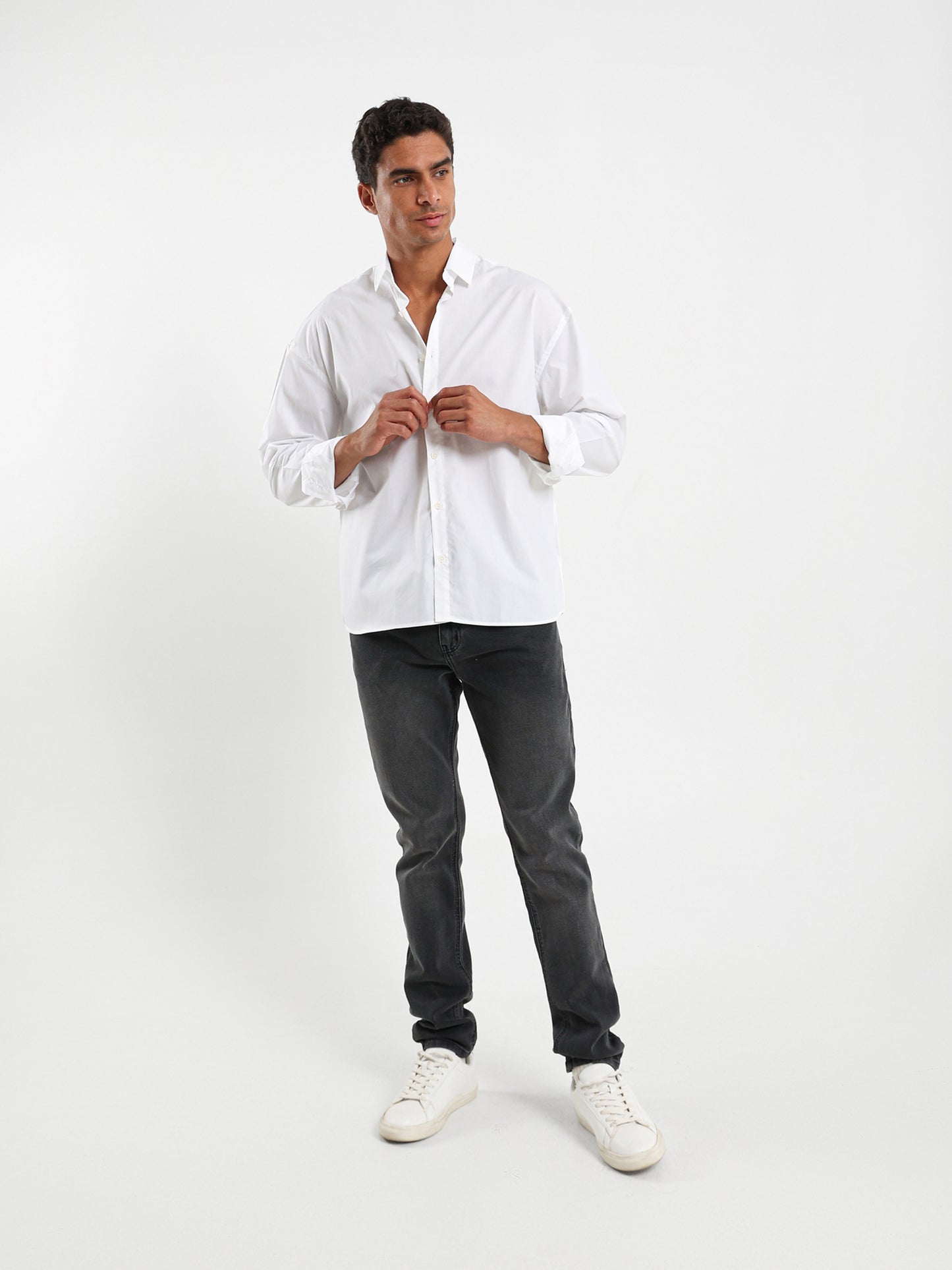 Poplin Boxy Shirt