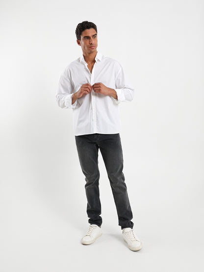 Poplin Boxy Shirt