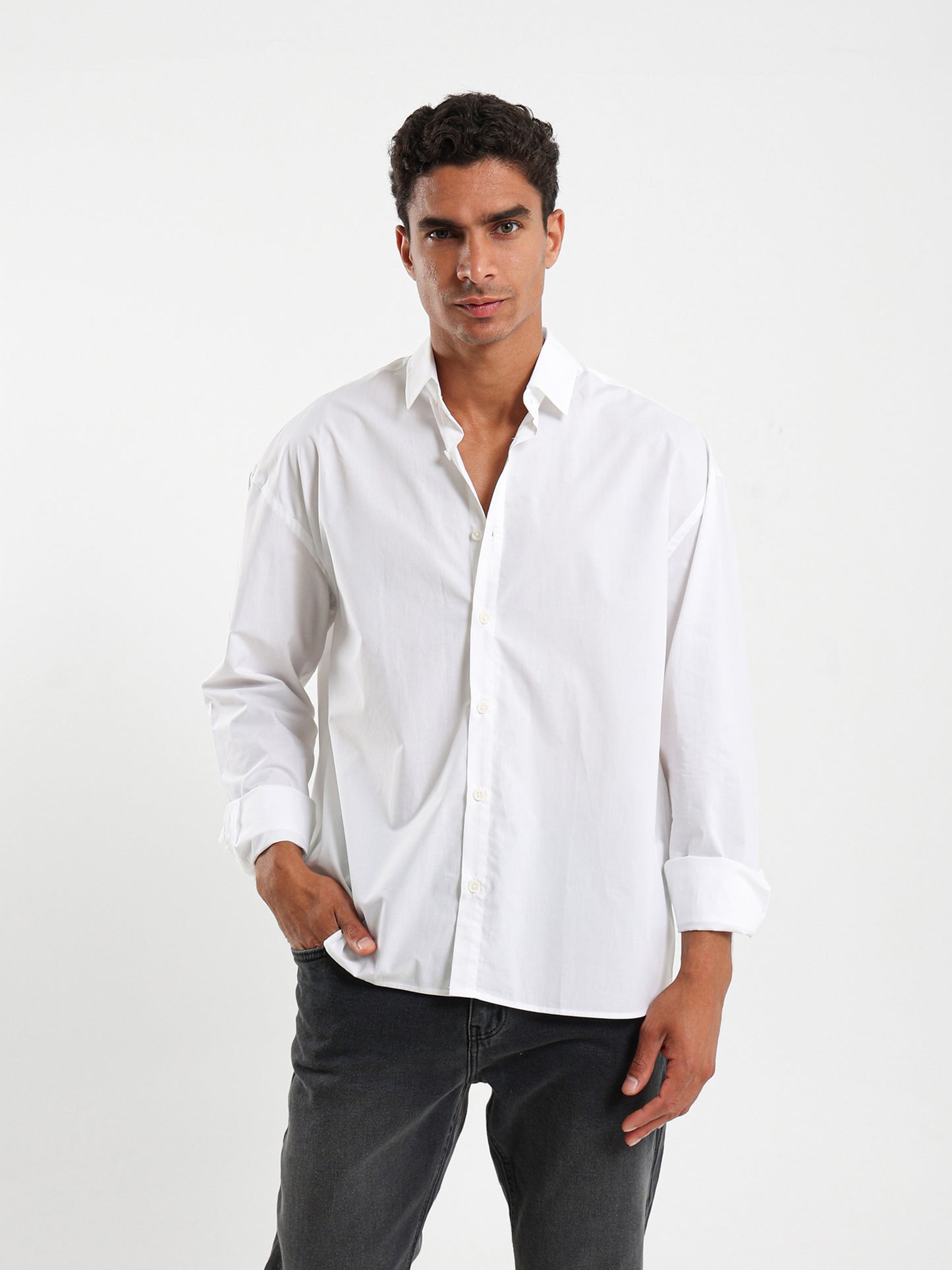 Poplin Boxy Shirt