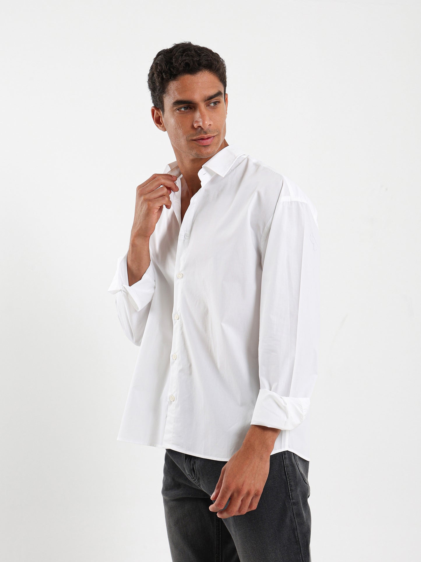 Poplin Boxy Shirt