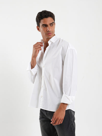Poplin Boxy Shirt
