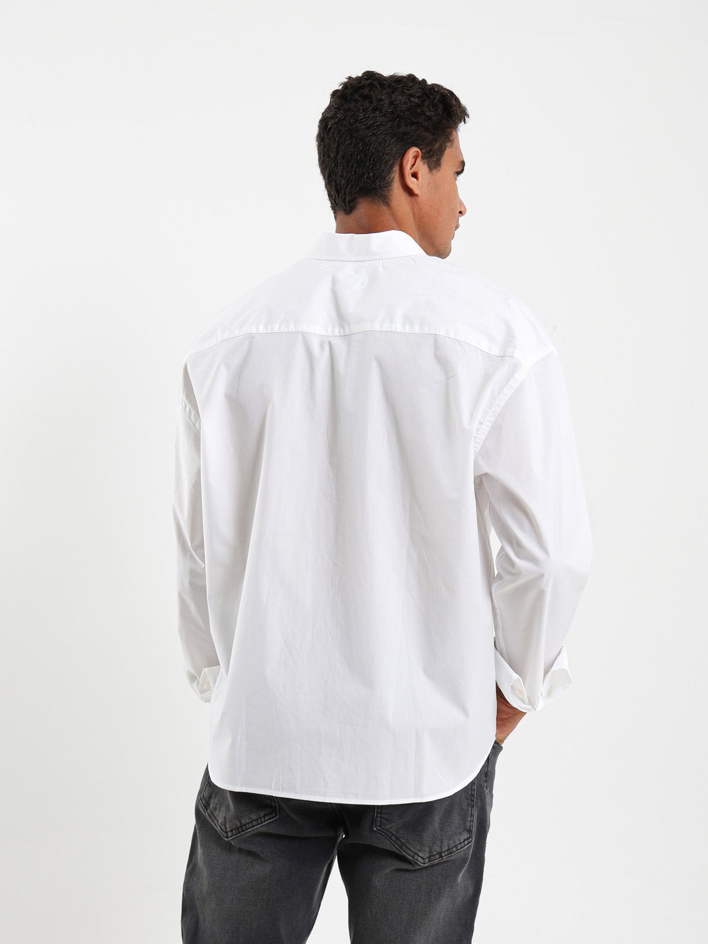 Poplin Boxy Shirt
