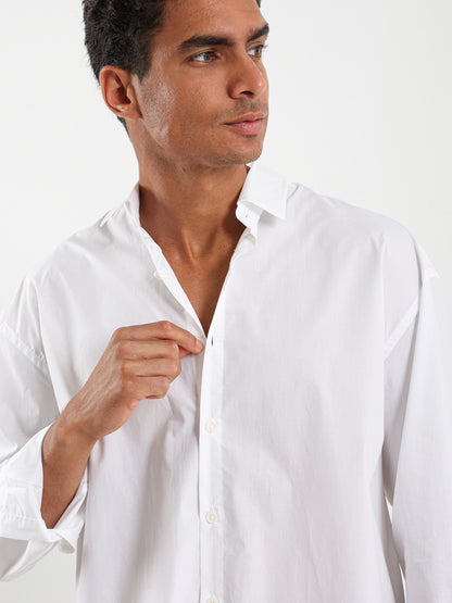Poplin Boxy Shirt