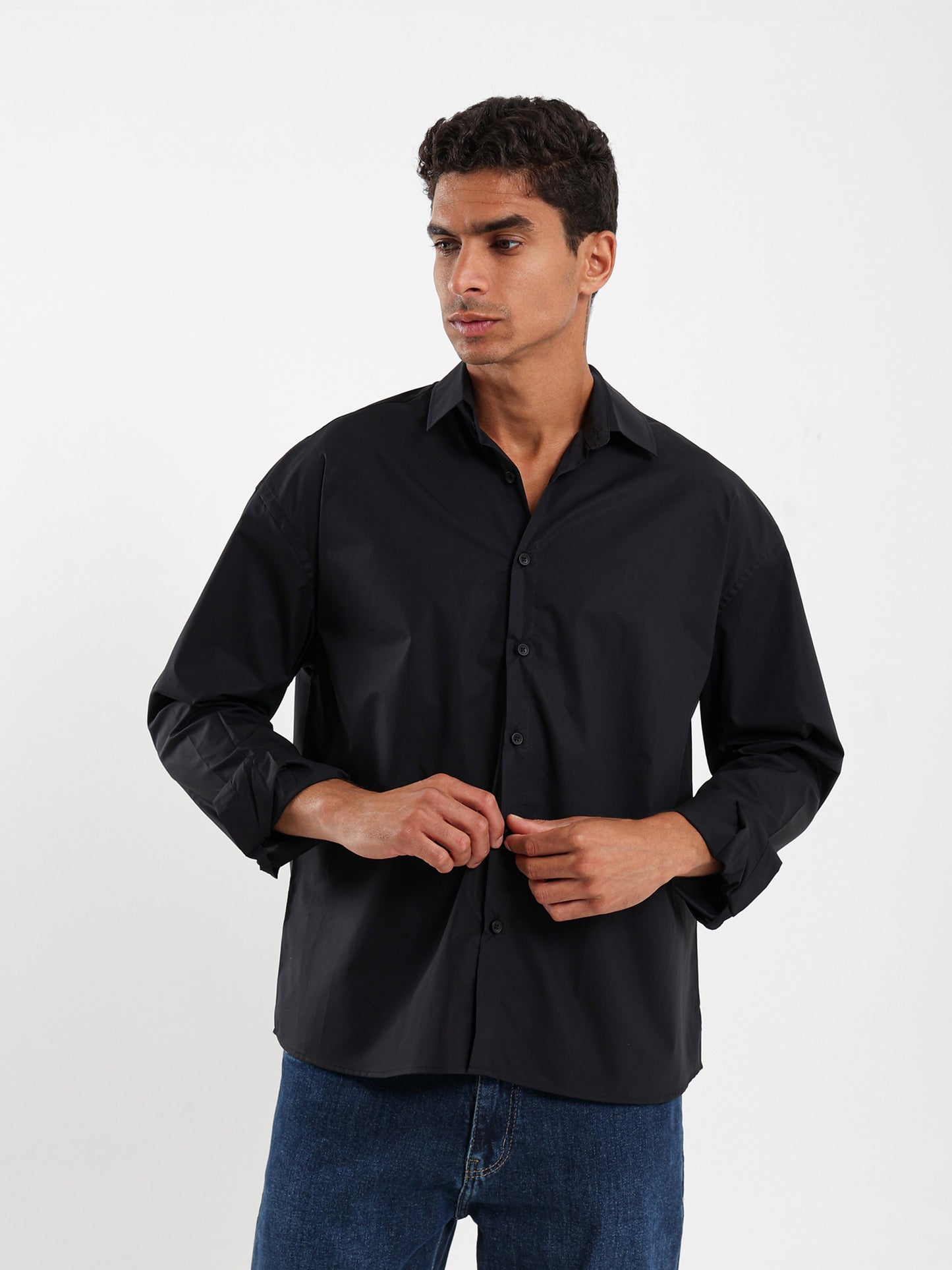 Poplin Boxy Shirt
