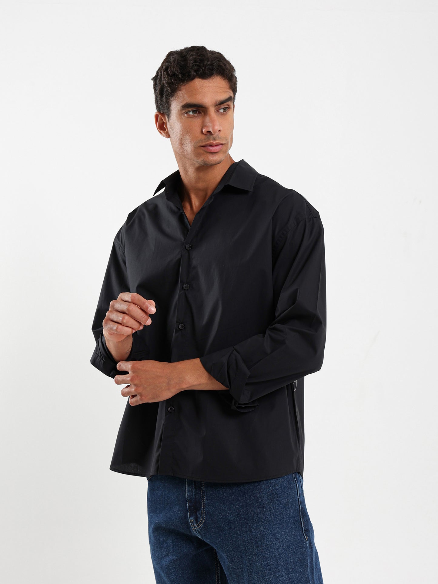 Poplin Boxy Shirt