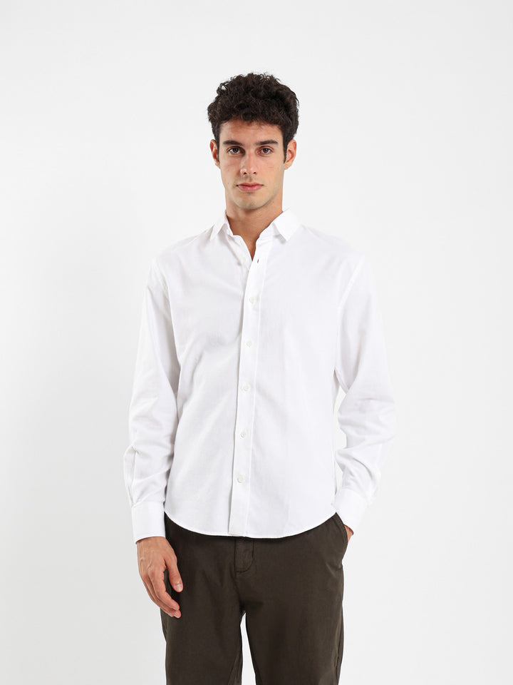 Basic Long Sleeve Smart Shirt