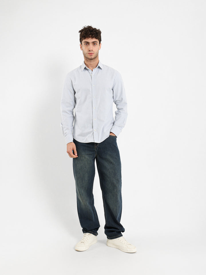 Basic Long Sleeve Smart Shirt