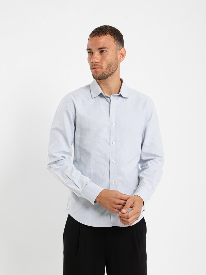 Basic Long Sleeve Smart Shirt