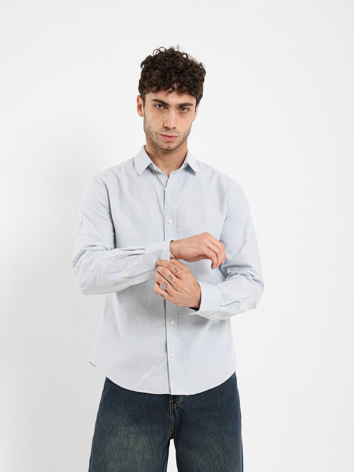 Basic Long Sleeve Smart Shirt