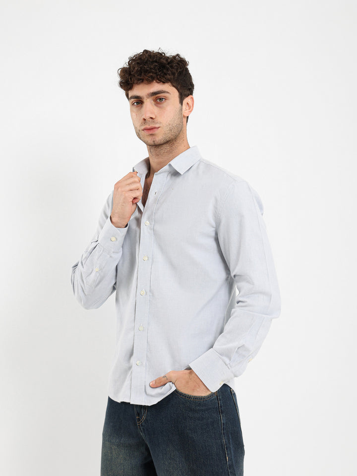 Basic Long Sleeve Smart Shirt