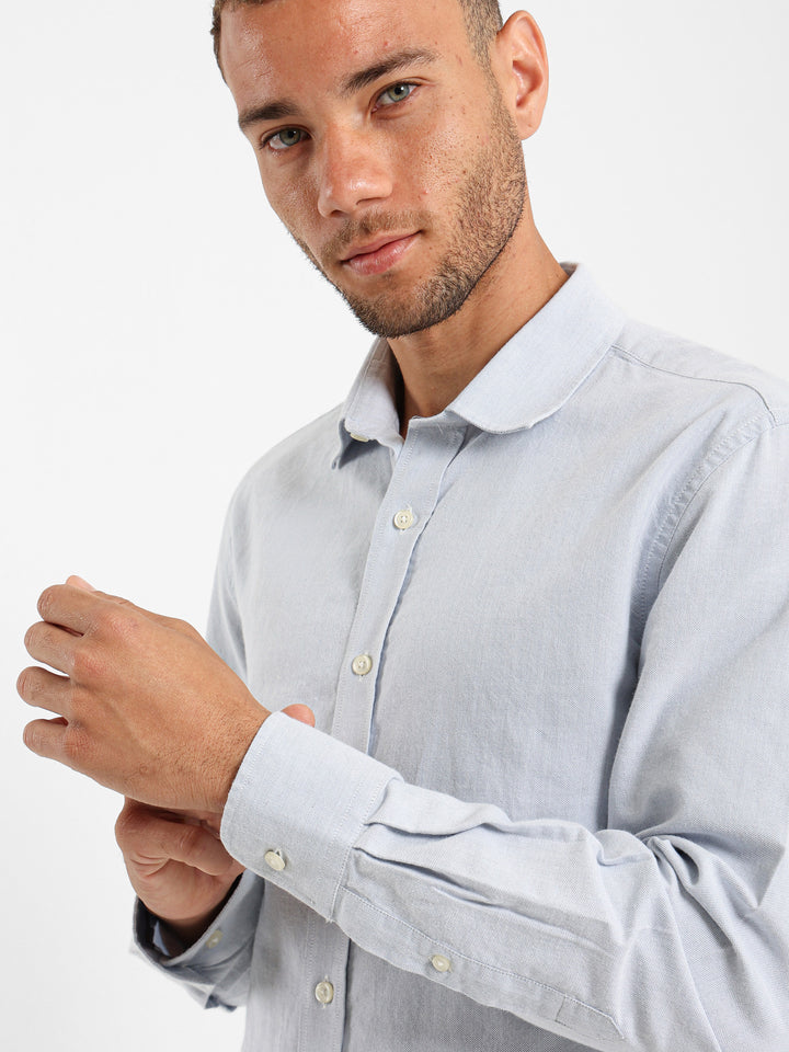 Basic Long Sleeve Smart Shirt