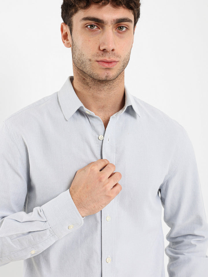 Basic Long Sleeve Smart Shirt