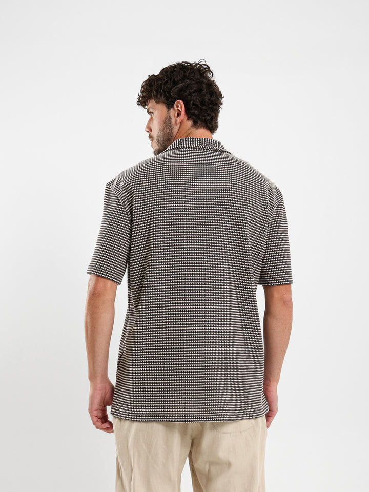 Camp Collar Half-Sleeve Shirt