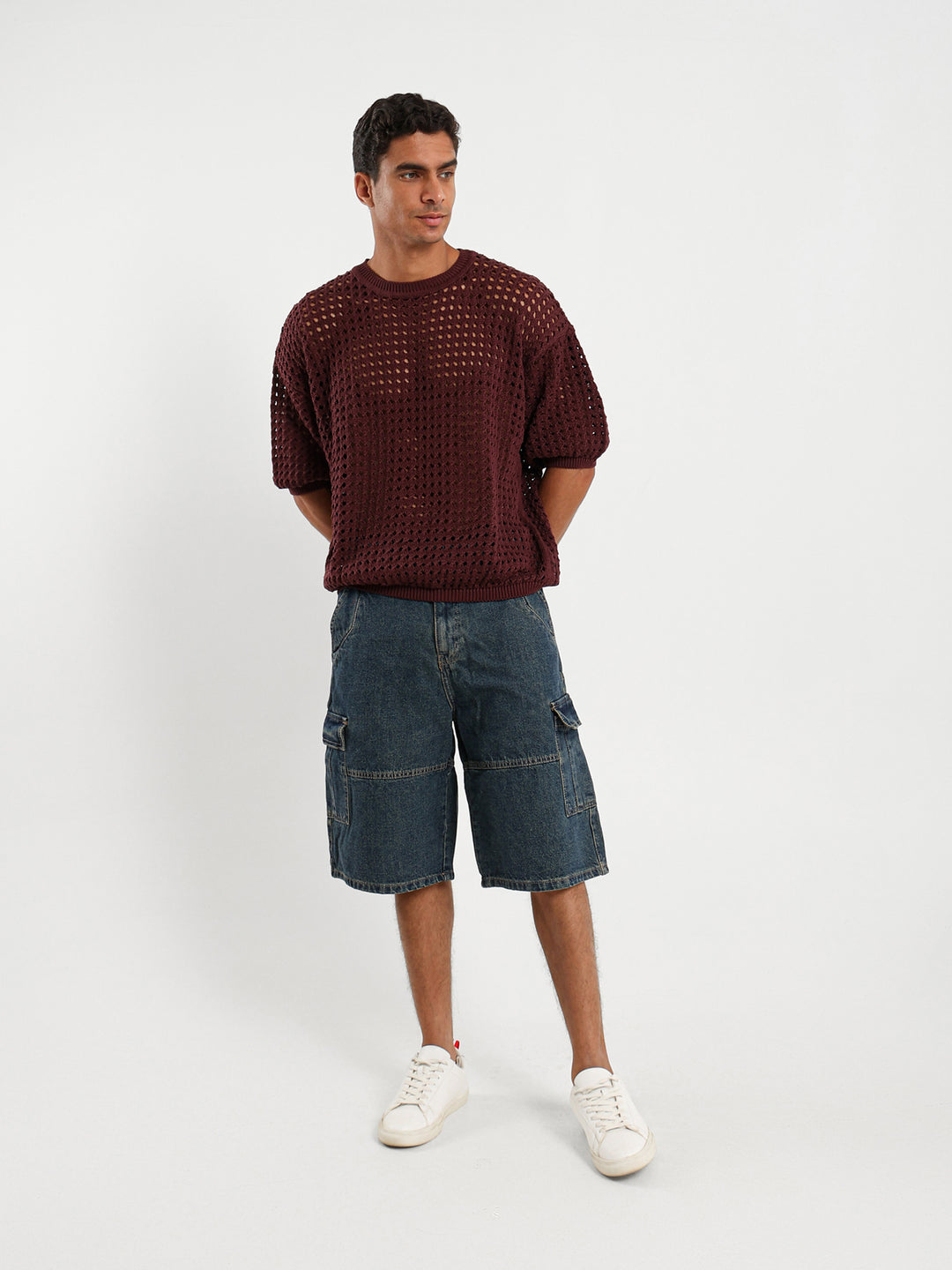 Openwork Tee
