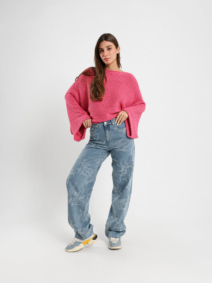 Loose Tricot Top