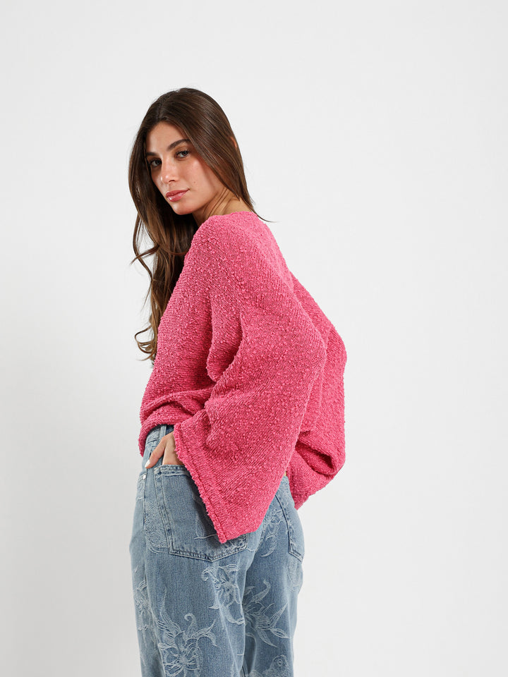 Loose Tricot Top