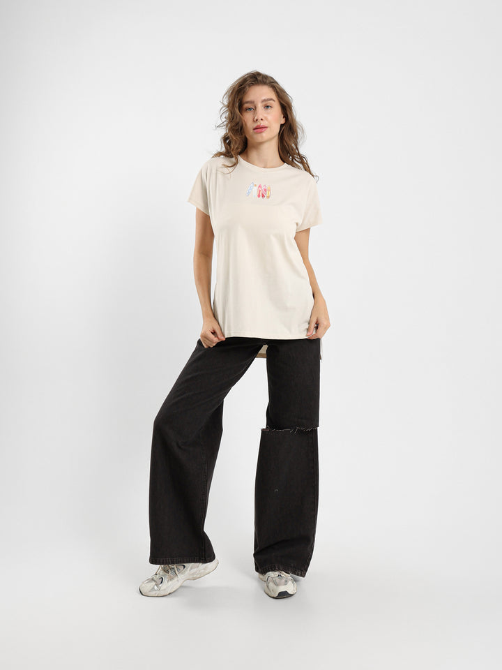 Surfing Boards Print T-Shirt