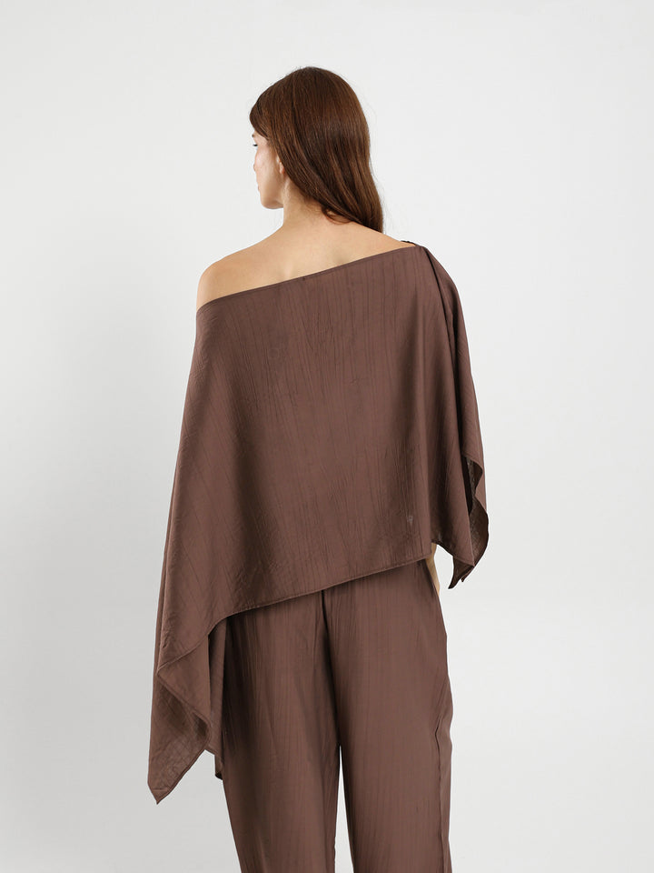 Oversized V-Neck Flowy Top