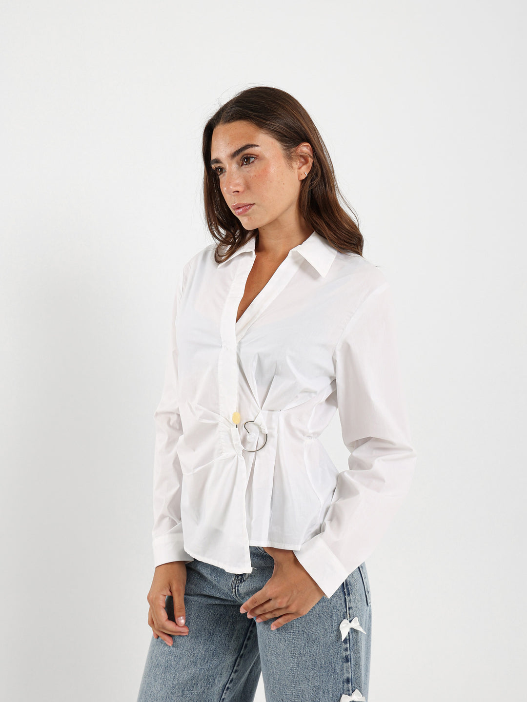 Long Sleeve Wrap Shirt