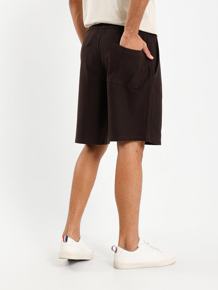 Waffle Relaxed Shorts