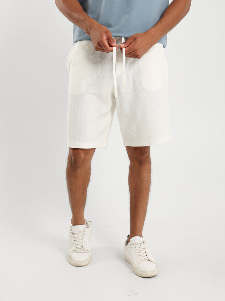 Waffle Relaxed Shorts