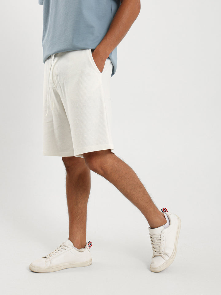 Waffle Relaxed Shorts