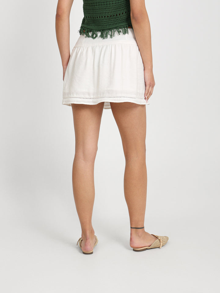 Textured Mini Skirt