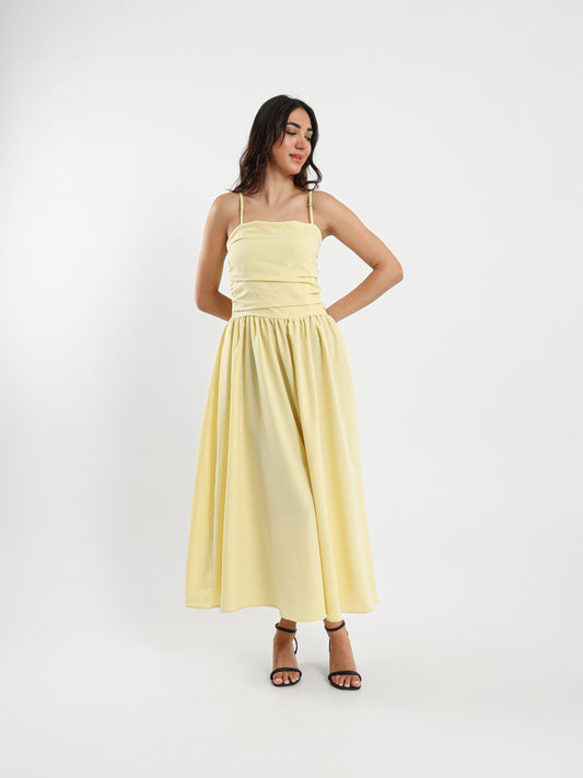 Spaghetti Strap Midi Dress