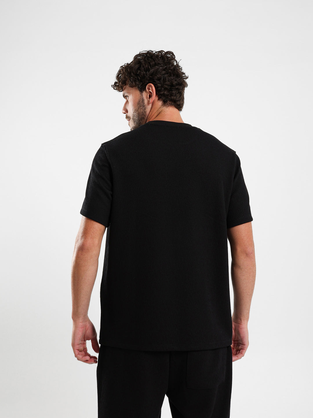 Textured Relaxed T-Shirt