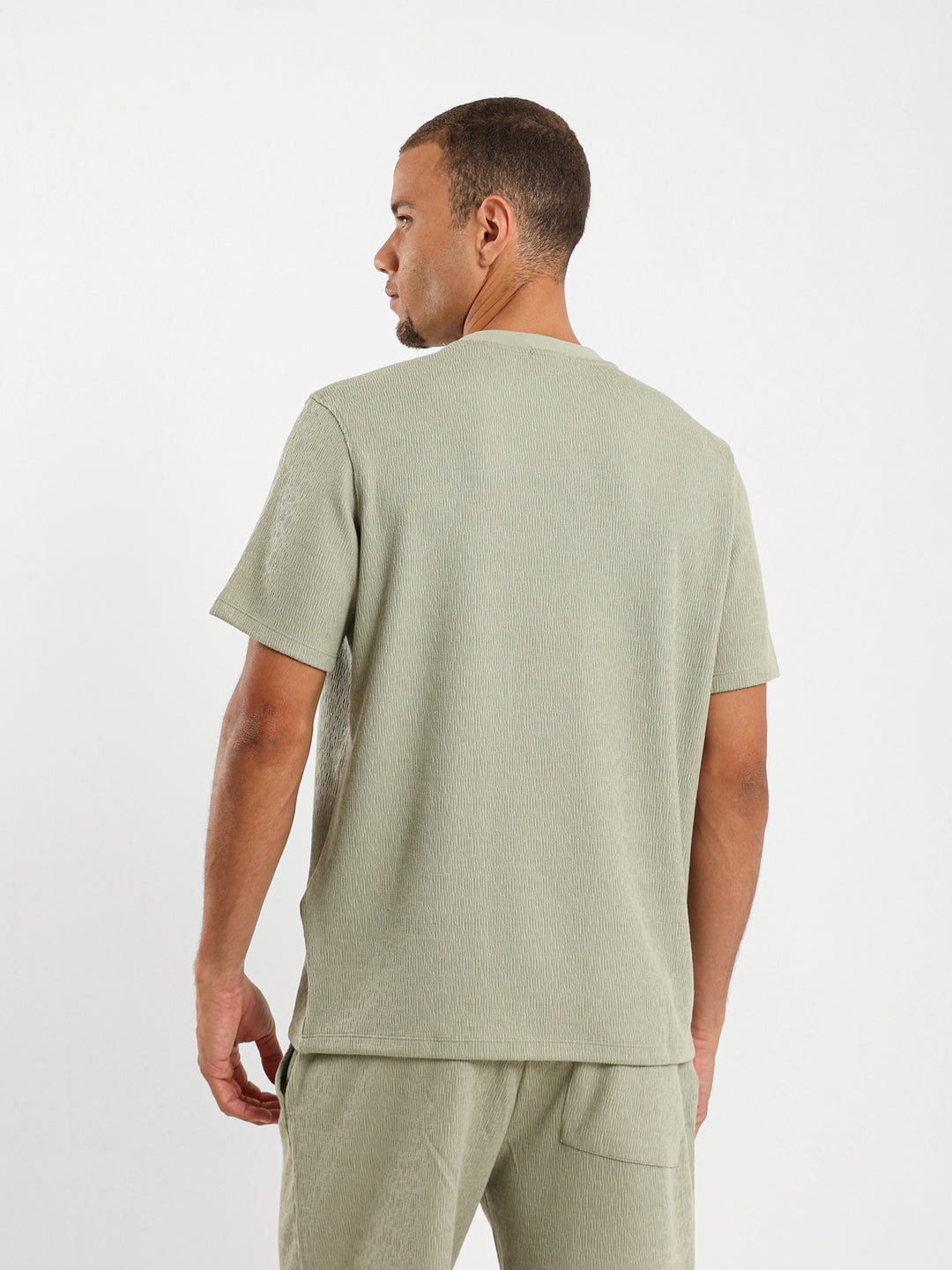 Textured Relaxed T-Shirt