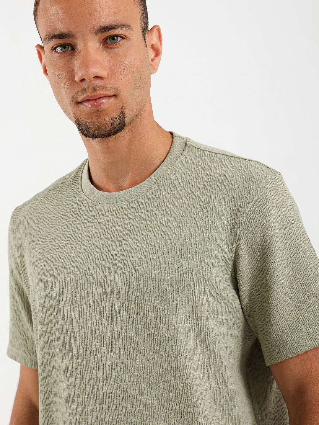 Textured Relaxed T-Shirt