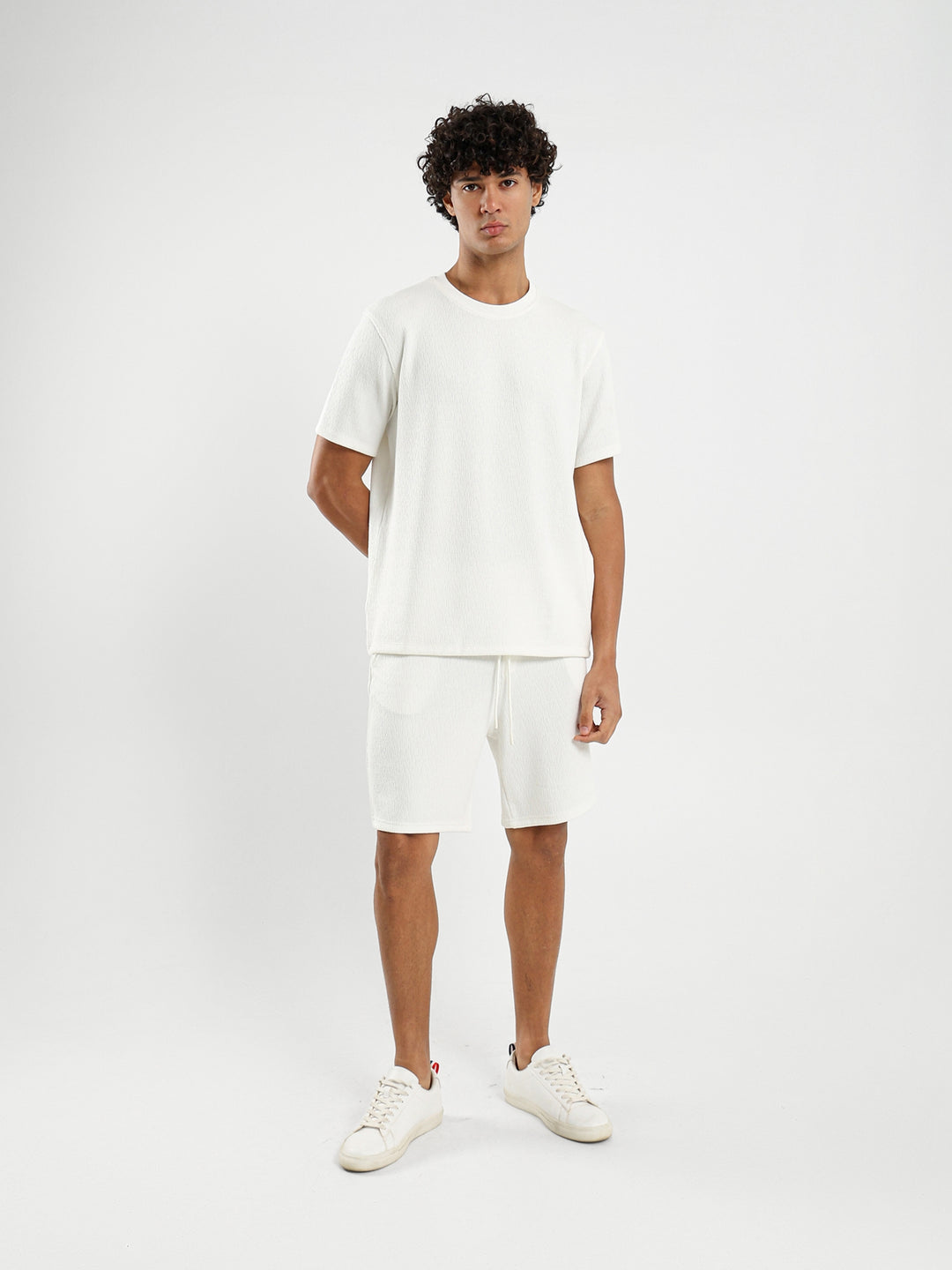 Textured Relaxed T-Shirt