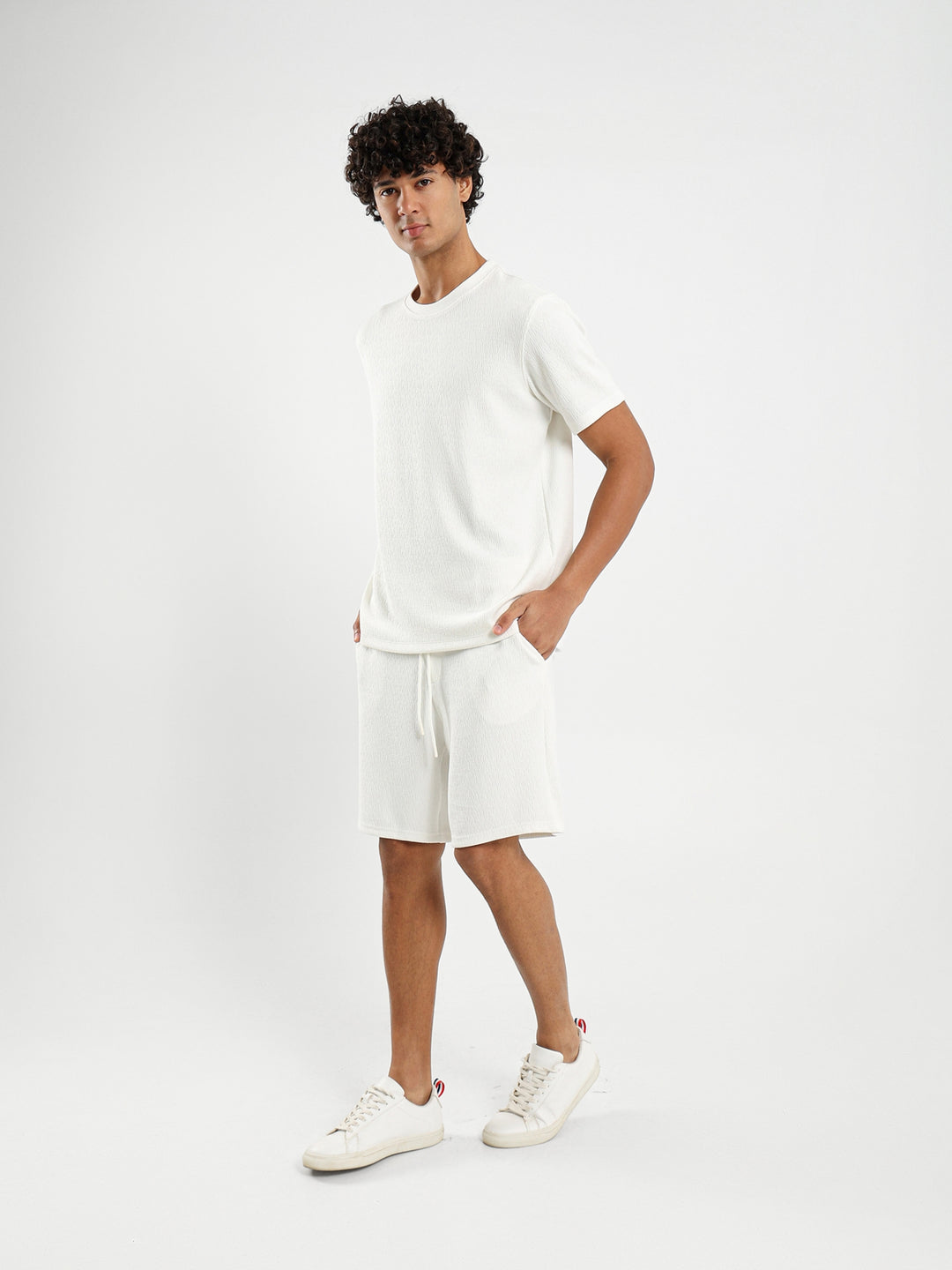 Textured Relaxed T-Shirt