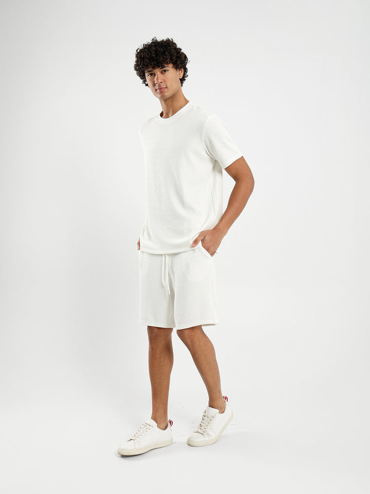 Textured Relaxed T-Shirt