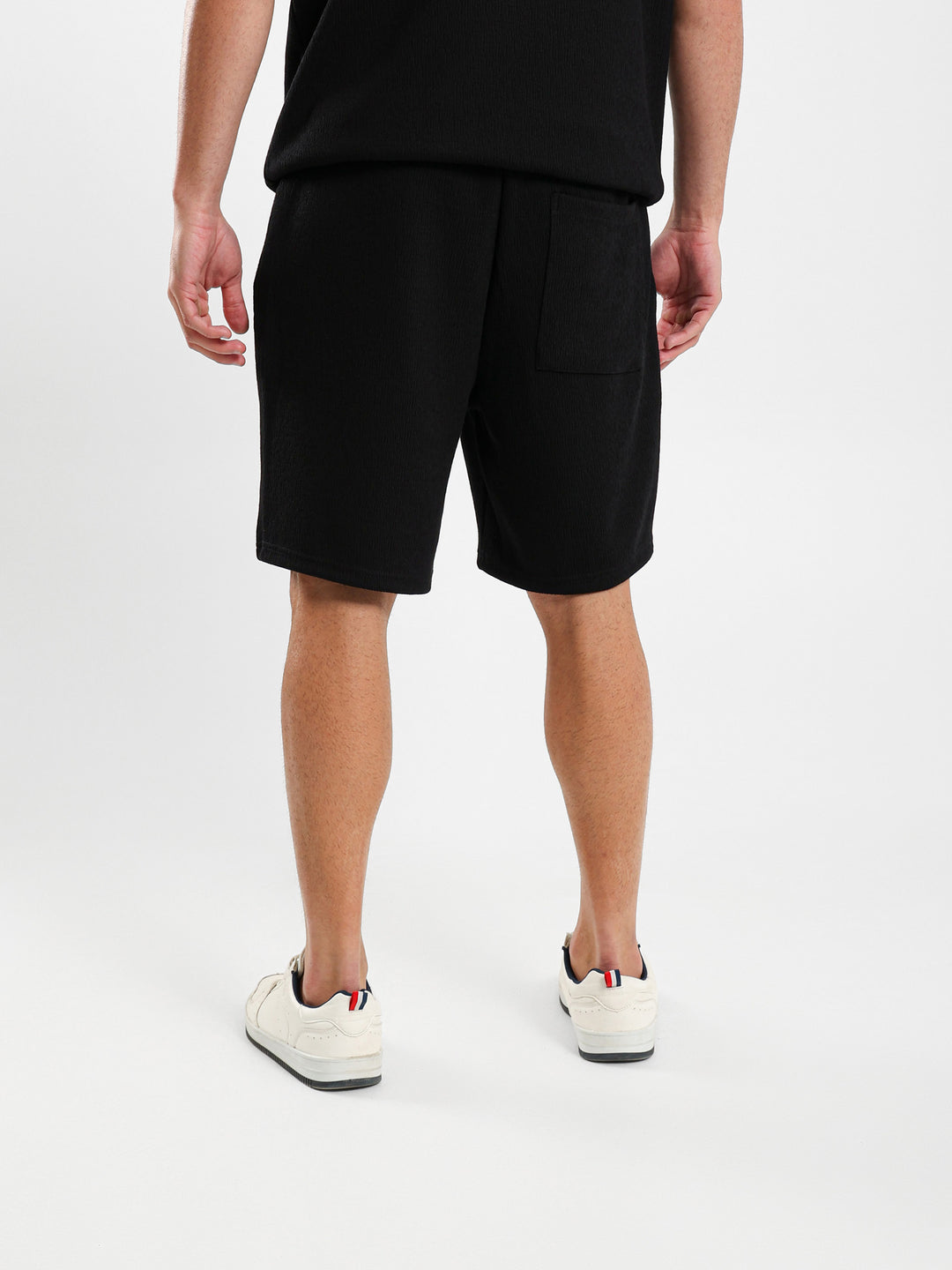 Textured Relaxed Shorts