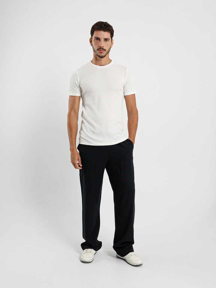 Muscle Fit Textured Tee