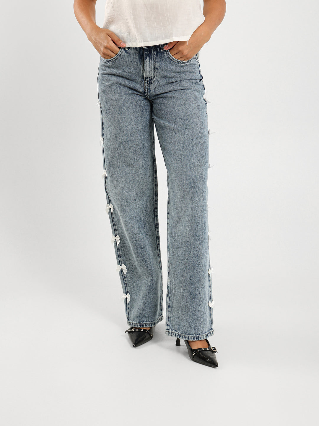 Low Waist Loose Jeans