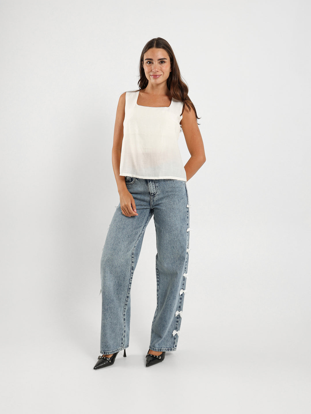 Low Waist Loose Jeans