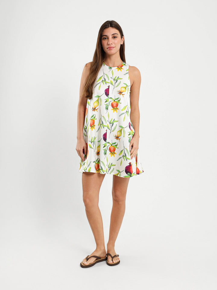 Floral Sleeveless Mini Dress
