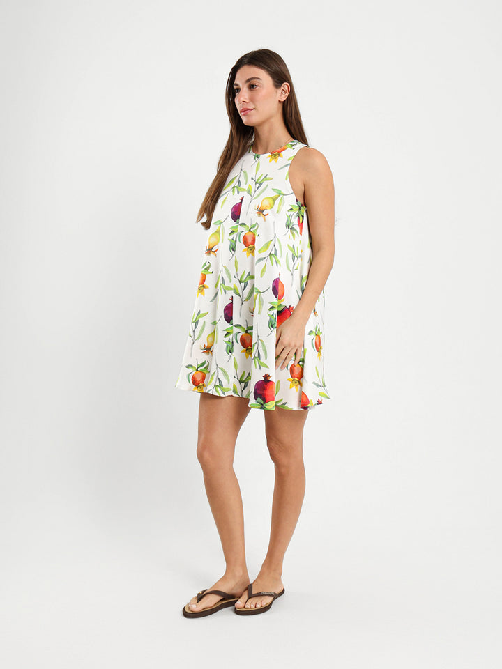 Floral Sleeveless Mini Dress