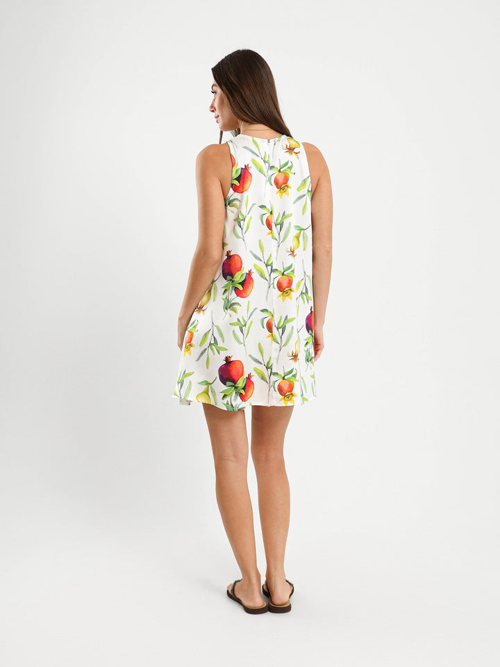 Floral Sleeveless Mini Dress