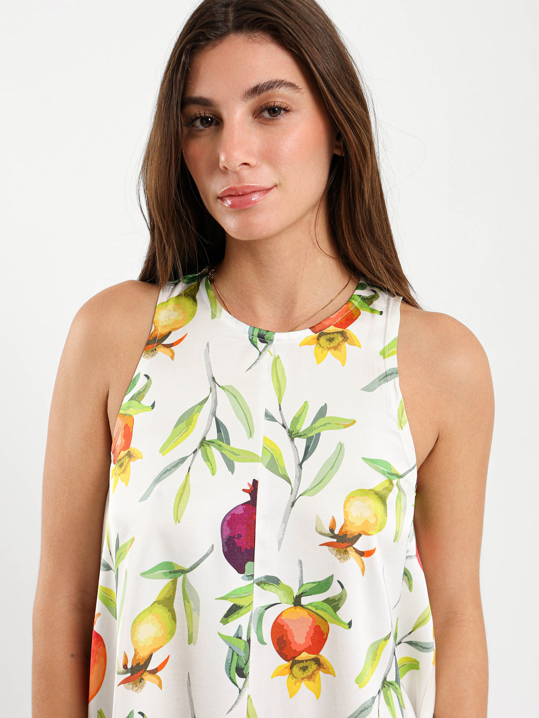 Floral Sleeveless Mini Dress