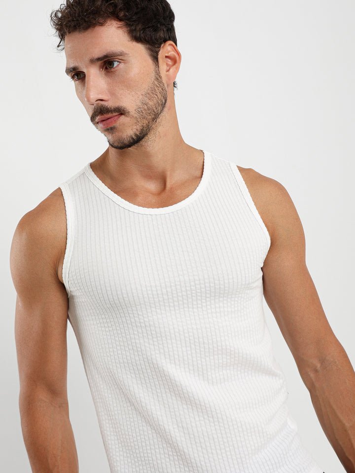 Textured Sleeveless Top