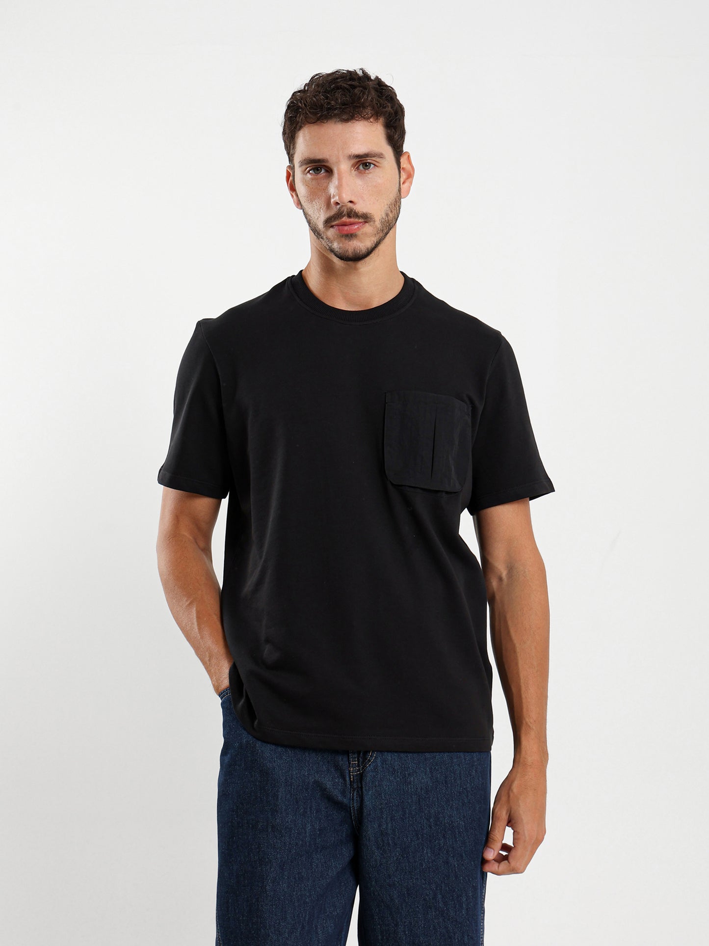 Drip Foam Back Print Tee