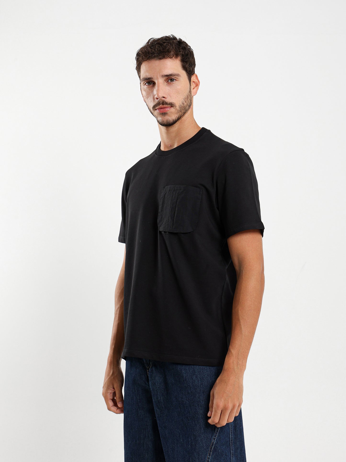 Drip Foam Back Print Tee