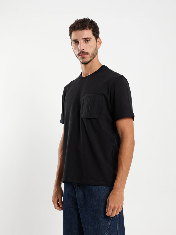 Drip Foam Back Print Tee