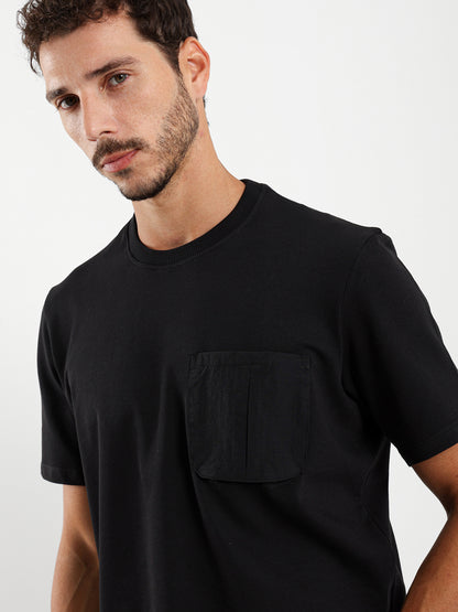 Drip Foam Back Print Tee